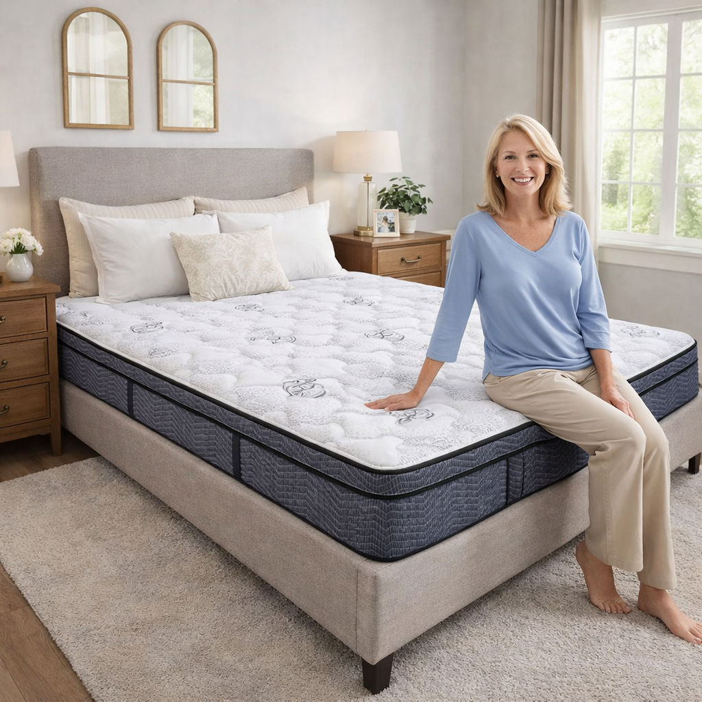 Champaign Euro-Top Mattress by Factory Direct Mattress